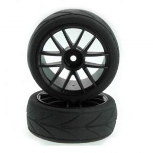 COPPIA CERCHI/GOMME TOURING 1/10