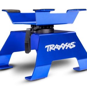Traxxas Rc Stand Supporto girevole in Alluminio Blu per automodelli 1:10/1:8