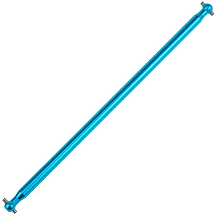 Center Drive Shaft DogBone 157mm 1-Pack RC Car HSP 03003 Alluminio Metallo per 1/10 1:10 RC 4WD Model Car HSP 94103 94123 (Blu)