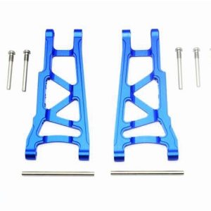 BRACCIO SOSPENSIONE POSTERIORE IN ALLUMINIO - SET 1PR = RUS056/SLA055 GPM TRAXXAS-CRANIAC blu