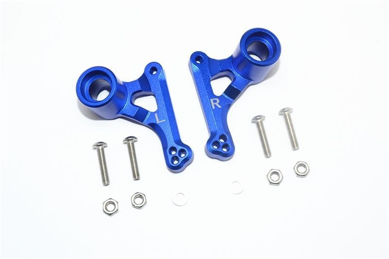 SET BILANCIERI POSTERIORI IN ALLUMINIO -SET 12 PEZZI blu GPM TRX 1/10 E-REVO