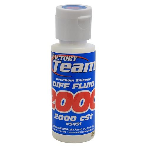 Team Associated FT Silicone Diff Fluid 2000cst