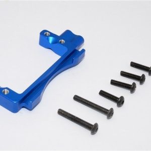 SUPPORTO SERVO IN ALLUMINIO - SET 1 PZ GPM TAMIYA-MF01X blu