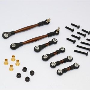 TENDITORE ANTIFILETTO A MOLLA IN ACCIAIO - SET 6 PZ GPM TAMIYA WILD WILLY 2