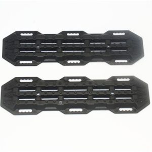 ACCESSORI SCALA SCHEDA TRAZIONE 1/10 VERSIONE CRAWLER A-2PCS GPM ROADTECH ACCESSORI SCALA TRX4 DEFENDER nero