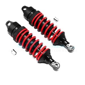 LEGA ft/rr adj AMMORTIZZATORI A MOLLA 85w. TERMINALI IN LEGA 1PR SET GPM TRX 1/10 TRAXXAS REVO E-REVO vecchio e nuovo rosso