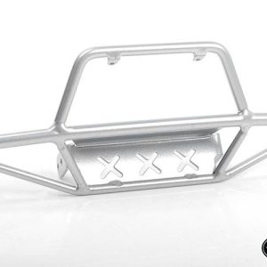 Tri-X Steel Stinger Front Bumper for Vanquish VS4-10 Origin RC4WD (Silver)