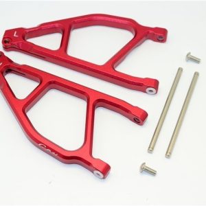 BRACCI ANTERIORI SUPERIORI IN ALLUMINIO -1PR rosso GPM ARRMA 1/8 NERO