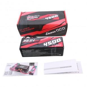 Batteria 4500MAH 6S1P 22.2V 60C HARDCASE RC CAR LIPO BATTERY 14# - immagine 8