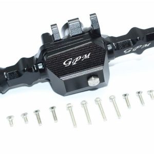 SCATOLA INGRANAGGIO POSTERIORE IN ALLUMINIO -16 PC SET nero GPM TRX TRX4 DEFENDER