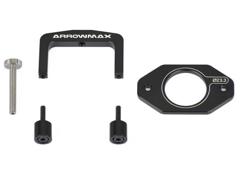 Wheel Piercer For 1/32 Mini 4WD (Black) ARROWMAX (1/32 Mini 4WD Special Tools)