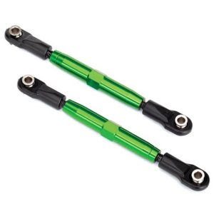 Tiranti camber posteriori anodizzati Verdi alluminio 7075-T6 73mm (2)