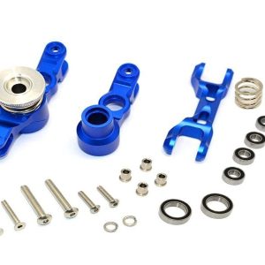 GRUPPO STERZO IN ALLUMINIO - 1SET blu GPM TRX XMAXX 8S 6S