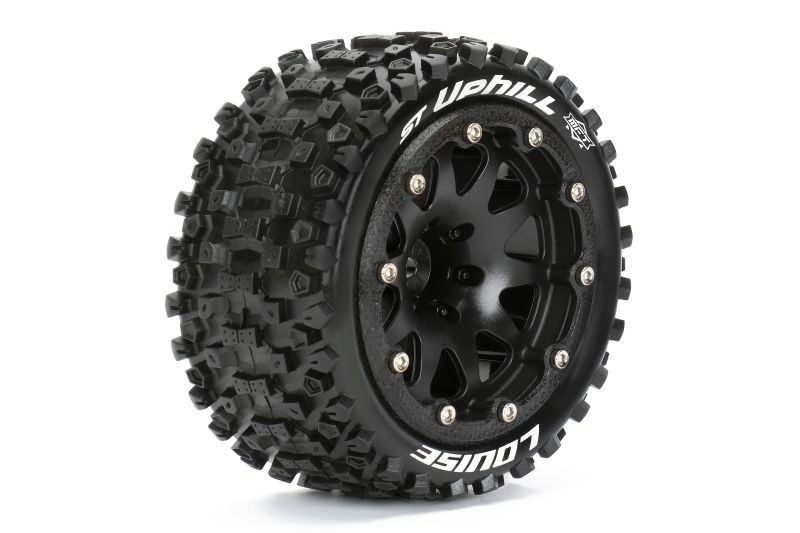 ST-Uphill MFT SOFT su cerchio 2.8 BL nero 12mm (1/2) (2) LOUISE 1/10 Stadium Truck - TRX 2WD anteriore/4WD anteriore/h, Nitro posteriore