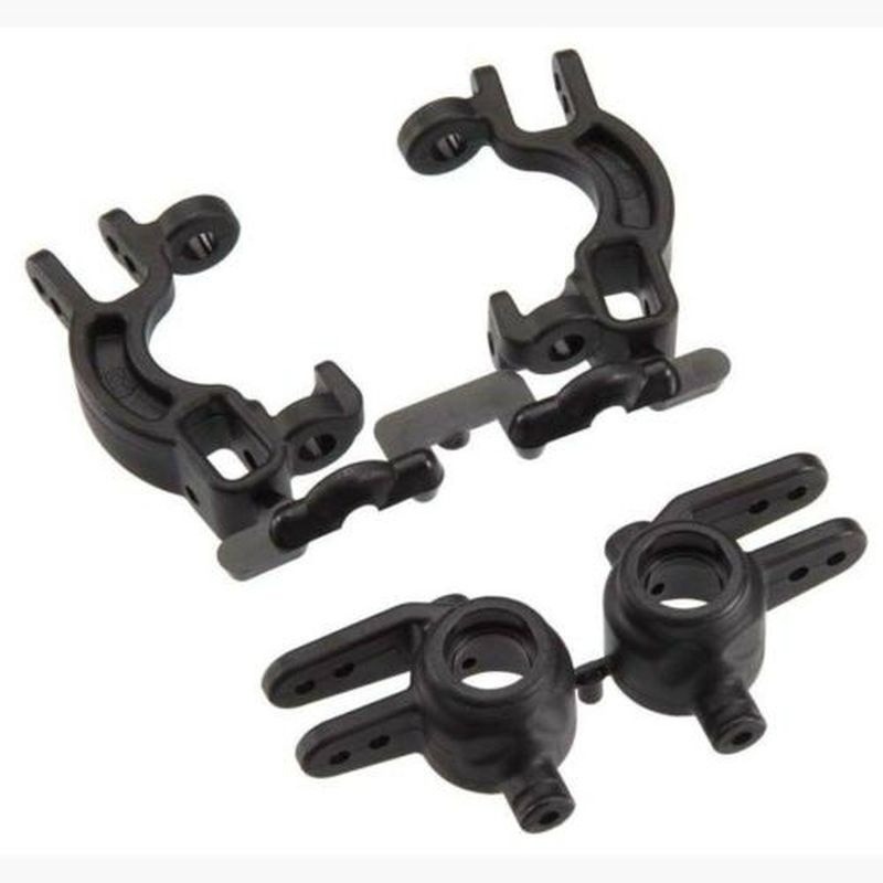 Blocchi rotelle + leva dello sterzo TRX Slash 4x4 e Rustler 4x4