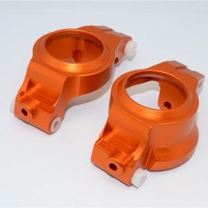 MOZZI C ANTERIORI IN ALLUMINIO -1PR arancio GPM TRX XMAXX 8S 6S