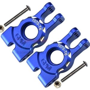 Portaruota posteriore in alluminio 7075-T6 blu GPM TRX Sledge