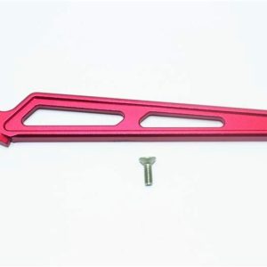 SUPPORTO TELAIO POSTERIORE IN ALLUMINIO -SET 2 PEZZI rosso GPM ARRMA 1/8 TALION 6S