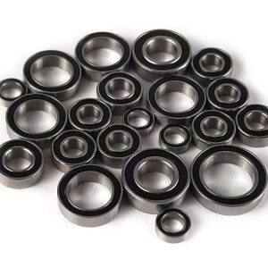 Set cuscinetti a sfere con guarnizione in gomma, oliati, antiruggine (21) H-SPEED per TRX 4x4 Rustler, Slash, Stampede, Hoss