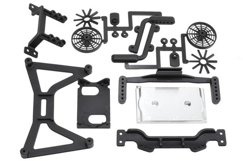 Portaassegni senza clip nero TRX Slash 2WD