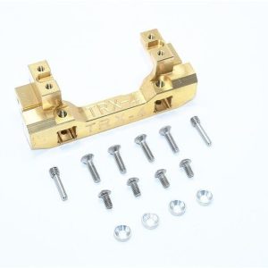 MONTAGGIO PARAURTI ANTERIORE IN OTTONE -SET DA 15 PEZZI GPM TRX TRX4 DEFENDER