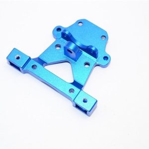 MONTAGGIO CORPO POSTERIORE IN LEGA - 1 pezzo blu GPM TRX 1/16 E-REVO