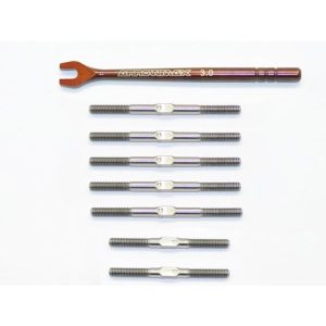 Turnbuckle Set for Yokomo B-MAX4 Ver.3 (Titanium) ARROWMAX