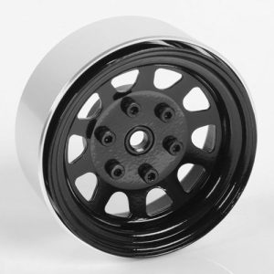 Stamped Steel 1.7 Beadlock Wagon Wheels (Black) RC4WD