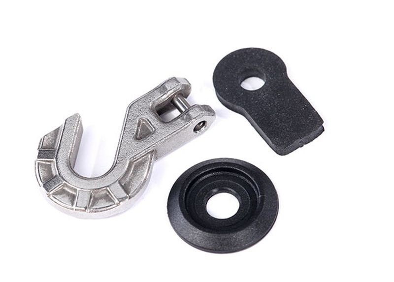 Gancio singolo in acciaio inox L 4 x H 4 x P 7 cm acquista da OBI