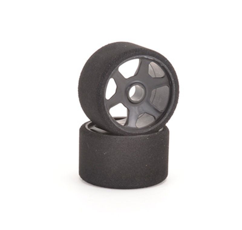 CONTACT 1:12 con cerchio nero 44mm 30° anteriore Pink A-Ruote in Spugna