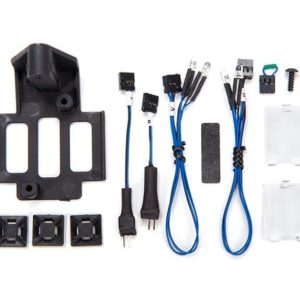 Kit di montaggio per sistema di controllo Luci TRX-4 Sport PRO-SCALE con Led retromarcia,lenti posteriori