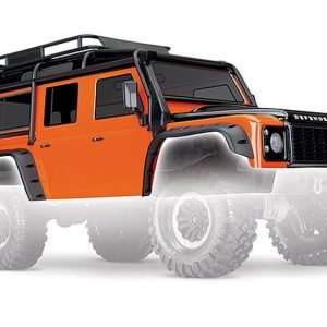 Carrozzeria Land Rover Defender Verniciata Arancio assemblata con plastiche e accessori