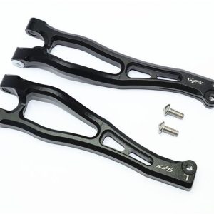 BRACCI ANTERIORI SUPERIORI IN ALLUMINIO - SET 4 PEZZI nero GPM ARRMA 1/8 KRATON OUTCAST NOTORIUS