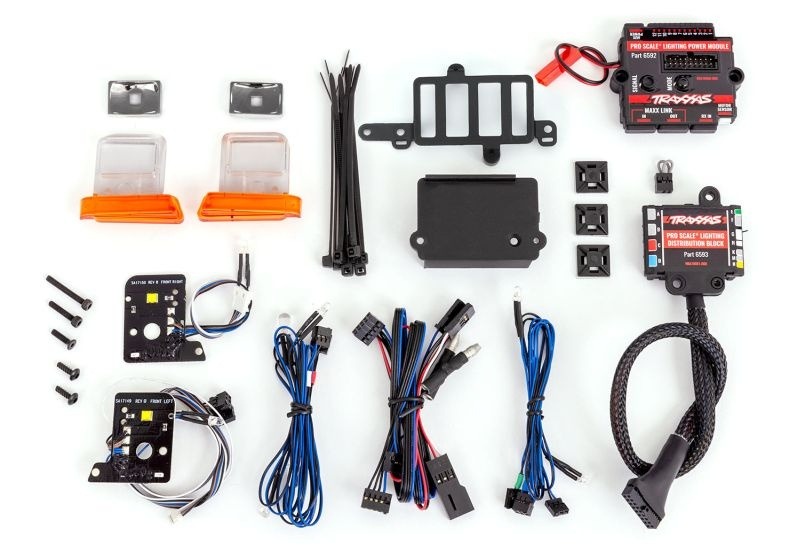 Set Luci Led PRO-SCALE completo per TRX-4 Ford Bronco 1979 e Ford F-150