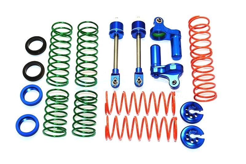 Yeah-Racing TR4M-015RD Alu Shock Mount rosso anteriore e posteriore T, 40,99