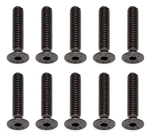 Team Associated Screws, 4x20 mm FHCS