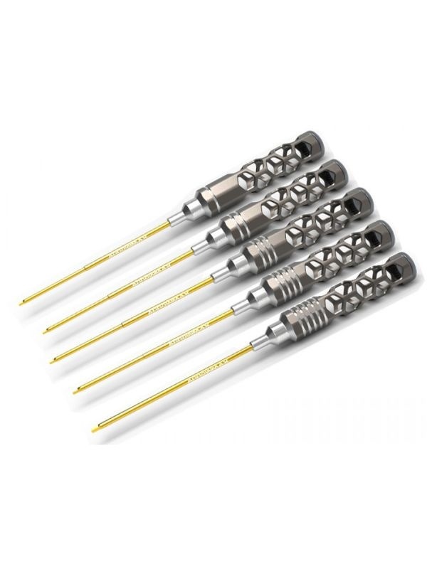 CACCIAVITE ESAGONALE SET .035 .050 .063 .078 .093X120 (5) Honeycomb ARROWMAX (NEW Honeycomb Tools)