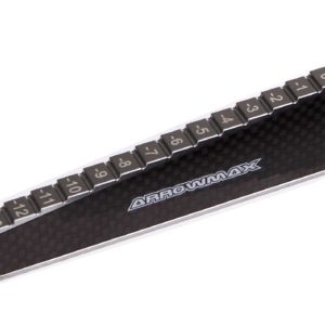 CHASSIS DROOP GAUGE -3 TO 10 MM FOR 1/8, 1/10 CARS (20MM) ARROWMAX (Setup Tools)