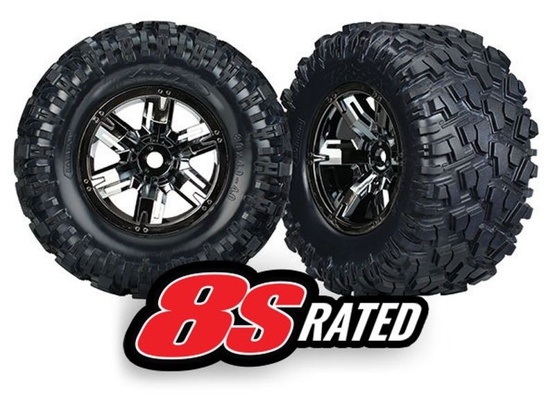 Gomme e Cerchi Xmaxx cromati
