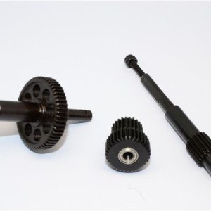 INGRANAGGIO DI TRASMISSIONE CENTRALE IN ACCIAIO - 1SET nero GPM VATERRA K5 BLAZER ASCENDER