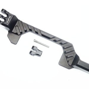 FERMA BATTERIA IN ALLUMINIO - SET 3 PEZZI nero GPM TRX 1/10 RUSTLER 4x4