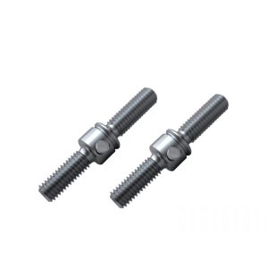 Turn Buckle Rod - 22mm (Titanium) (2) ARROWMAX (Option Parts for Mugen MRX5)