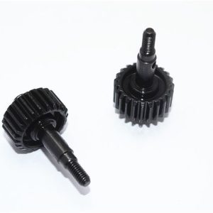 ACCIAIO INOSSIDABILE #45 PORTAL DRIVE OutPINDLE INGEAR 23T-2PCS GPM TRX TRX4 DEFENDER nero