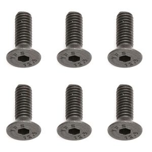 Team Associated Screws, 4x12 mm FHCS