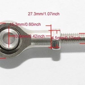 Steely M3 Rod End (Heim Joint) (10) RC4WD (neuer Barcode 02/2020)