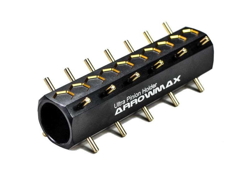 Ultra Pinion Holder 15T~42T (48DP) / 21T~48T (64DP) V2 Black ARROWMAX