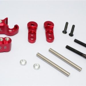 AMMORTIZZATORE POSTERIORE REGOLABILE IN ALLUMINIO - 1SET rosso GPM TRX XMAXX 6S