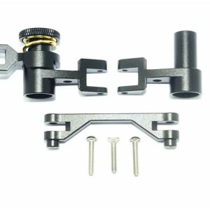 GRUPPO STERZO IN ALLUMINIO-SET 6 PEZZI nero GPM TRX UDR