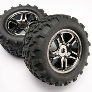 GOMME + CERCHI MONSTER TRUCK ESAGONO 17MM (2)