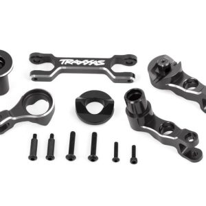 Set Rinvio Sterzo Completo in alluminio 6061-T6 per Xmaxx - Grigio